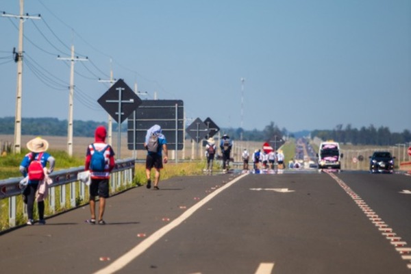 Ruta PY02: se implementa plan con medidas preventivas para dar seguridad y bienestar a peregrinantes - .::Agencia IP::.