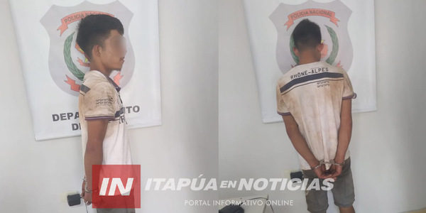 VECINOS REDUJERON A SUPUESTO LADRÓN