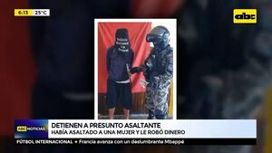 Detienen a presunto asaltante en San Lorenzo - ABC Noticias - ABC Color