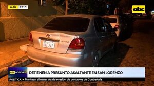 Robó un auto y terminó preso tras un accidente - ABC Noticias - ABC Color