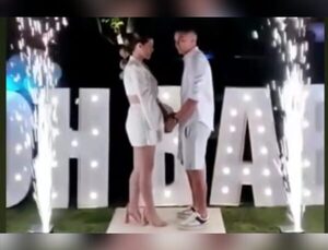 (VIDEO)Huguito Fernández y su doña Miss revelaron el sexo de su bebé