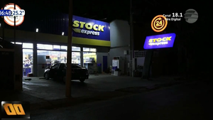Delincuentes armados asaltan supermercado en Asunción