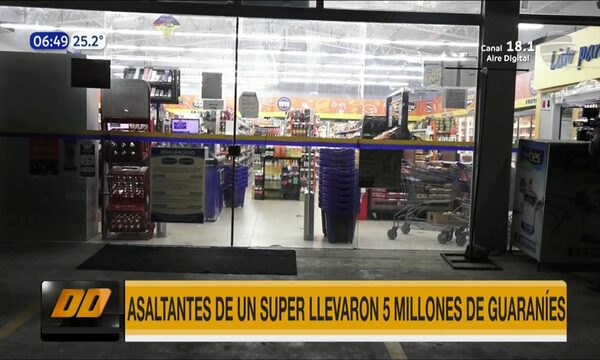 Roban G. 5 millones de supermercado en Asunción - Paraguaype.com