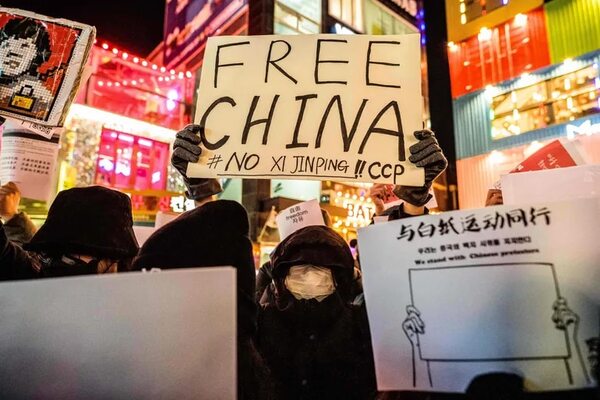 Protesta estudiantil en China, pese a relajación de restricciones sanitarias - Mundo - ABC Color