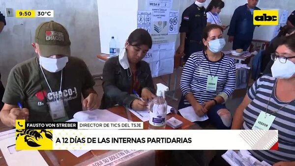 A 12 días de las Internas partidarias - ABC Noticias - ABC Color