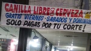 Ofrecen chupi libre si te hacés una peluqueada