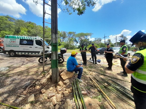 Peregrino fallece mientras iba a Caacupé - Megacadena — Últimas Noticias de Paraguay