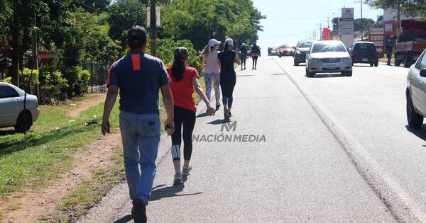 La Nación / Ola de calor: advierten que este miércoles alcanzará 38° en Caacupé