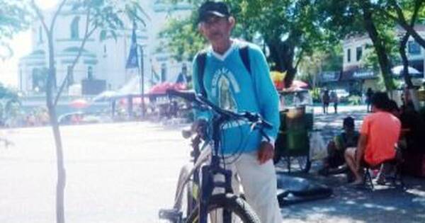 La Nación / Hombre de 70 años pedaleó más de 340 kilómetros para llegar a la Villa Serrana