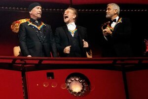 George Clooney y U2 reciben homenaje del Centro Kennedy de Washington - Cultura - ABC Color