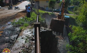 Inician construcción de puente de la avda. Enfermeras del Chaco