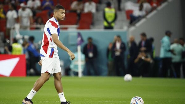 Kylian Mbappé no participa en el entrenamiento de Francia