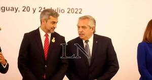 La Nación / Presidentes de Argentina y Paraguay anuncian construcción de puente Puerto Cano - Pilar