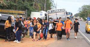 La Nación / Dinatran libera horario de buses para Caacupé