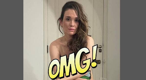 Lali González sorprende con tremendo ¡desnudo artístico!