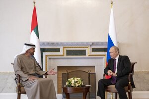 Vladímir Putin trata el tope del petróleo ruso con el presidente de Emiratos Árabes, Mohamed bin Zayed - Revista PLUS