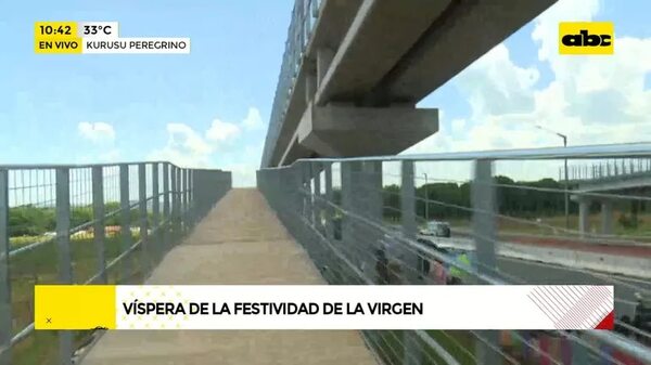 Recorrido por la pasarela peatonal - ABC Noticias - ABC Color
