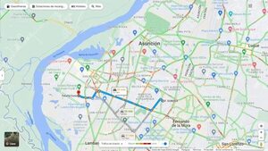 Caótico tráfico en Asunción genera descontento de conductores - Nacionales - ABC Color