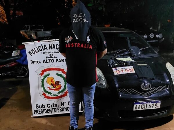 Detienen a presunto delincuente con pistola y pasamontañas - ABC en el Este - ABC Color