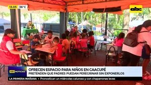 Ofrecen espacio para niños en Caacupé - ABC Noticias - ABC Color
