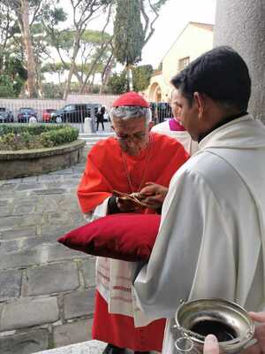 Adalberto Martínez asumió como cardenal en un acto de posesión en Roma | 1000 Noticias
