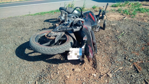 Motociclista murió de un infarto mientras manejaba