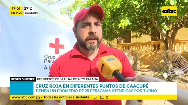 Cruz Roja en diferentes puntos de Caacupé - ABC Noticias - ABC Color