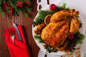 Ave rellena asada a la sidra para una mesa de lujo en Navidad - Gastronomía - ABC Color