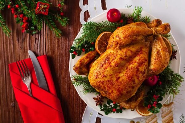 Ave rellena asada a la sidra para una mesa de lujo en Navidad - Gastronomía - ABC Color
