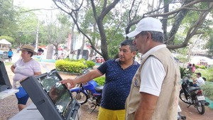 TSJE ofrece a peregrinos prácticas con máquinas de votación en Caacupé - Unicanal