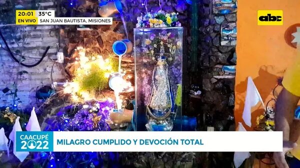 Milagro cumplido y devoción total - ABC Noticias - ABC Color