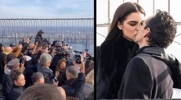 ¡Multitud de fotógrafos! Salió el detrás de cámaras del beso de Nadia con Marc