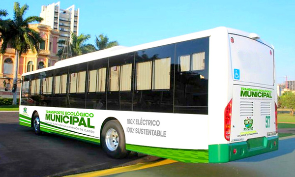 Adjudican compra de buses eléctricos y construcción de estación de carga en Ciudad del Este - OviedoPress