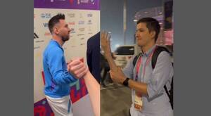 [VIDEO] Cronista respondió a las críticas por haber saludado a Messi