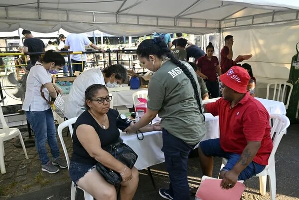 Caacupé 2022: Ministerio de Salud Pública registró 9.364 atenciones en celebración mariana  - Nacionales - ABC Color