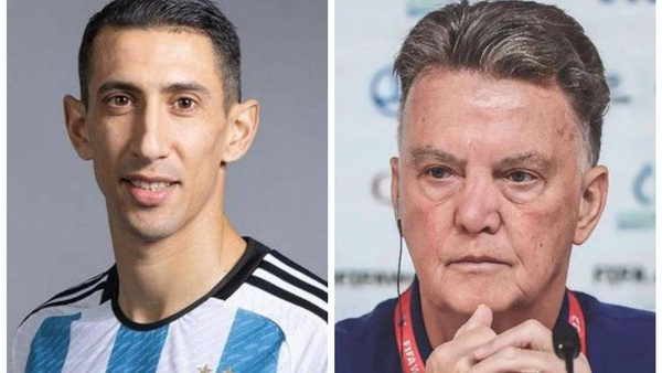 Di María he’i que fue el peor DT que tuvo en su carrera y Van Gaal le retrucó