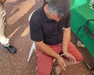 Policía atrapa a ladrón infraganti en inmediaciones de la basilica
