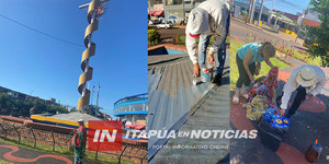 COMERCIANTES DEL CIRCUITO COMERCIAL DE ENCARNACIÓN HERMOSEAN EL LUGAR