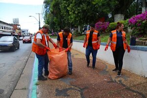 Caacupé: Retiran más de 80.000 kilos de basura en 10 días