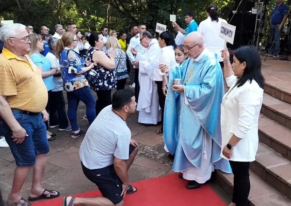 Se realizó la celebración de la misa central de la Virgen de Itacuá - Nacionales - ABC Color