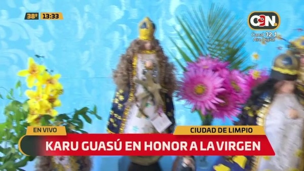 Karu guasú en honor a la Virgen - C9N