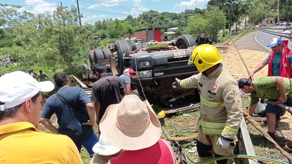 Accidente con derivación fatal en San Pedro