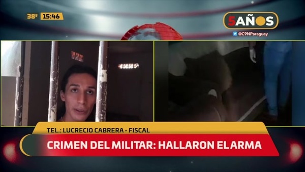 Crimen del Militar: Hallaron el arma - C9N