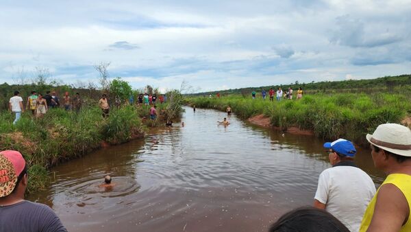 Hermanitos fallecieron ahogados en un arroyo de Caaguazú