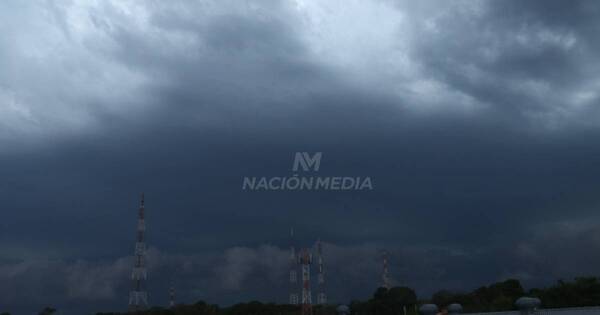 La Nación / Alerta meteorológica: anuncian lluvias, tormentas eléctricas y ocasional caída de granizos