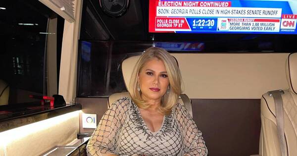 La Nación / “La suegra del año”: Ludy Ferreira se codea con famosos al lado de Nadia y Marc Anthony