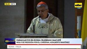 Paraguayos en Roma celebran Caacupé - ABC Noticias - ABC Color