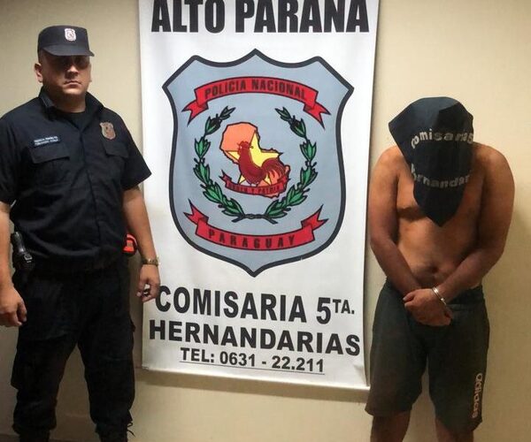 Detienen a hombre que agredió sus familiares