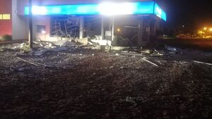 Explotaron la bóveda de un banco y se robaron el dinero