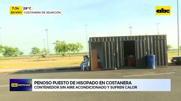 Penoso puesto de hisopado - ABC Noticias - ABC Color